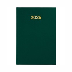 *AGENDA GRAFOPLAS DIA PAGINA 14,5x21cm BAVIERA VERDE OSCURO