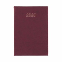 AGENDA GRAFOPLAS DIA PAGINA 17x24cm ZURICH BURDEOS