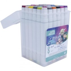 ARTIS DECOR ART FLOW DUO 36 ROTULADORES ALCOHOL SURTIDOS