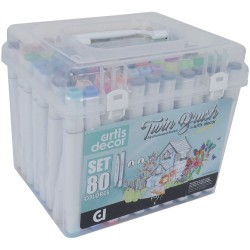 ARTIS DECOR TWIN BRUSH DUO 80 ROTULADOR ALCOHOL SURTIDOS