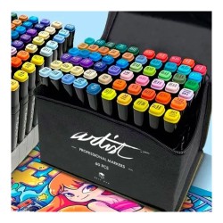 *SET 60 MARKERS ALCOHOL ARTIST DUO AB-0760