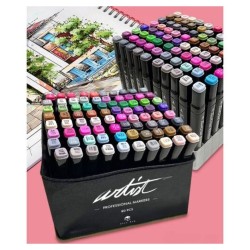 *SET 80 MARKERS ALCOHOL PROFES. ARTIST DUO AB-0780