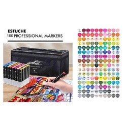 *SET 160 MARKERS ALCOHOL PROFES. ARTIST DUO AB-1160
