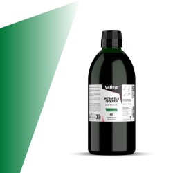 ACUARELA LIQUIDA VALLEJO 500ml 530 VERDE INTENSO