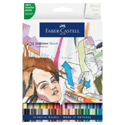 FABER-CASTELL GOLDFABER SKETCH ALCOHOL DUO 24 Un. BASICOS