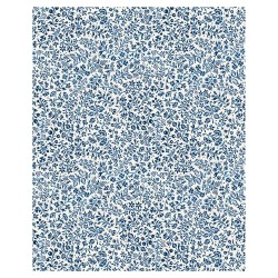 PAPEL DECOUPAGE 50x70cm TASSOTTI 0465 FLORAL AZUL