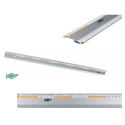 REGLA METALICA PARA CORTE FAIBO CON BANDA DE GOMA 60cm