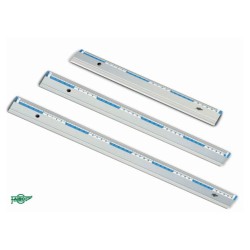 REGLA METALICA PARA CORTE FAIBO CON BANDA DE GOMA 50cm