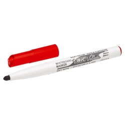 ROTULADOR PIZARRA BLANCA BIC VELLEDA 1741 MEDIUM ROJO