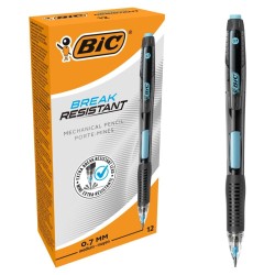 PORTAMINAS BIC 0,7mm BREAK RESISTANT CUERPO NEGRO