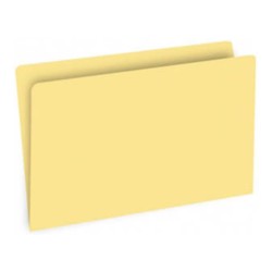 SUBCARPETA 50 Un. A4 (315x235mm) 180gr PASTEL AMARILLO