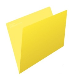 SUBCARPETA 50 Un. A4 (315x235mm) 180gr INTENSO AMARILLO