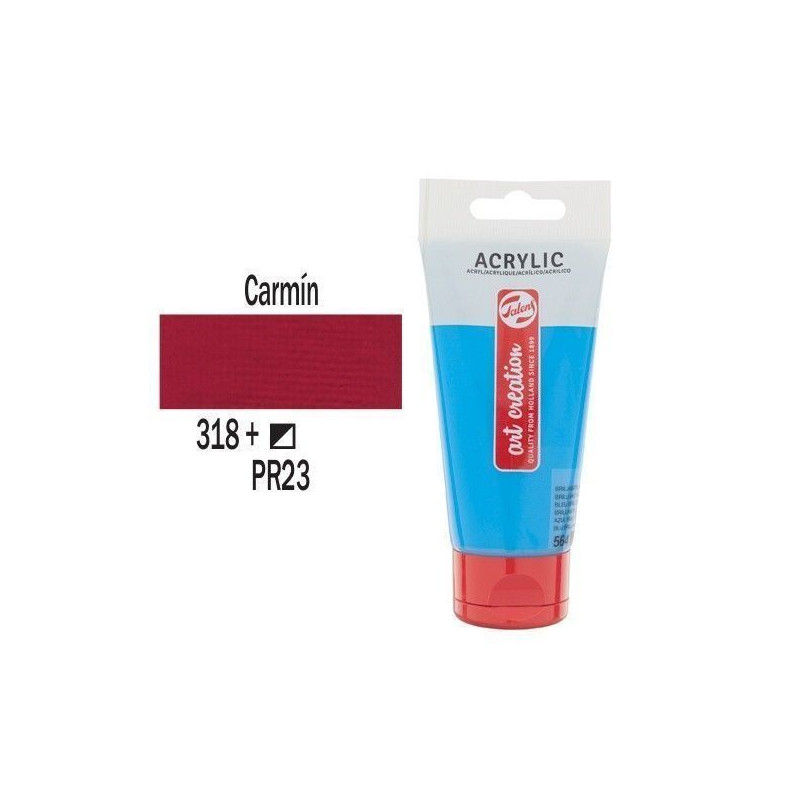 ACRILICO ART CRE. 75 ml Nº 318 CARMIN