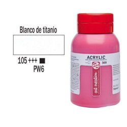 ACRIL. T. ART C. 750 ml Nº 105 BLANCO TITAN