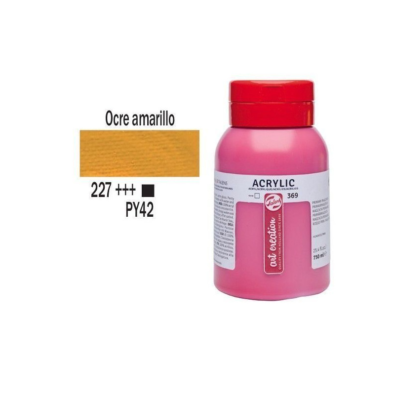 ACRIL. T. ART C. 750 ml Nº 227 OCRE AMAR.