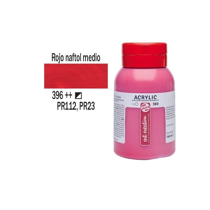 ACRILICO TALENS A. C. 750 ml ROJO N. MED.