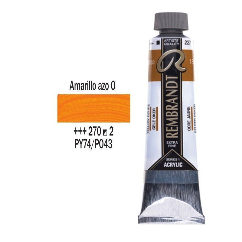 ACRYLIC 40 REMBRANDT 270  AMAR. AZO OSC.