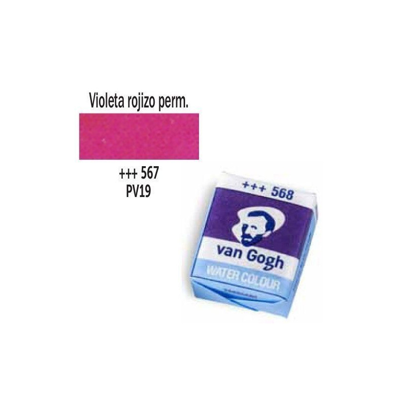 ACUA. V. GOGH PAST. (567) VIOLETA ROJO PER.