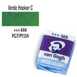 ACUA. V. GOGH PAST. (644) VERDE HOOKER CLARO