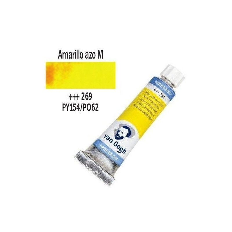 ACUA. V. GOGH TUBO 10 ml (269) AMAR. AZO MEDIO