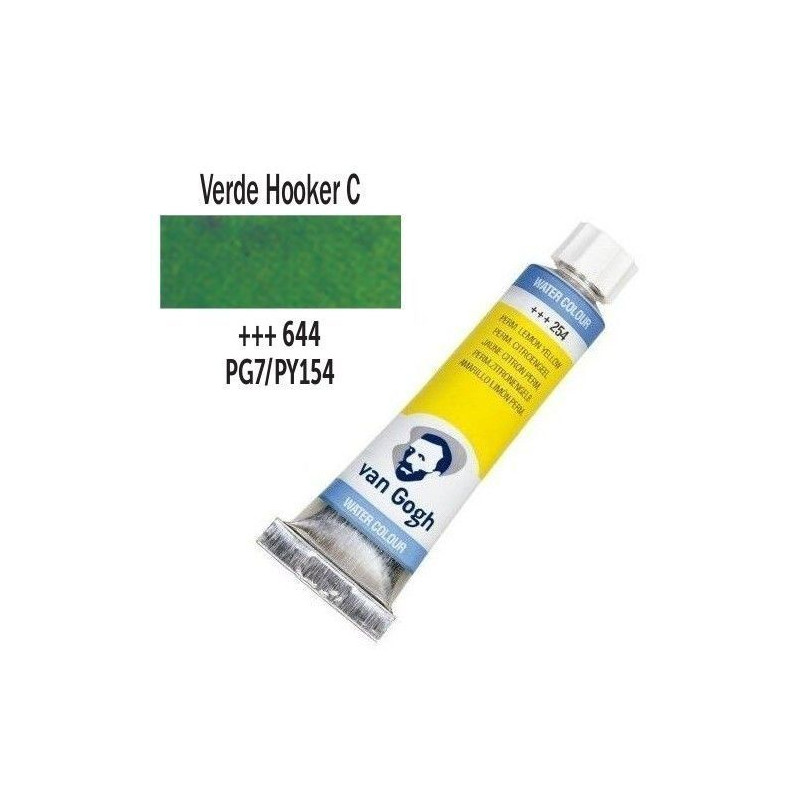 ACUA. V. GOGH TUBO 10 ml (644) VERDE HOOKER CLARO