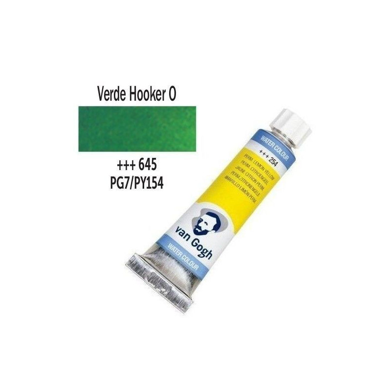 ACUA. V. GOGH TUBO 10 ml (645) VERDE HOOKER OSC.