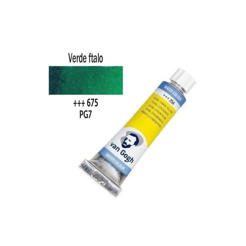 ACUA. V. GOGH TUBO 10 ml (675) VERDE FTALO