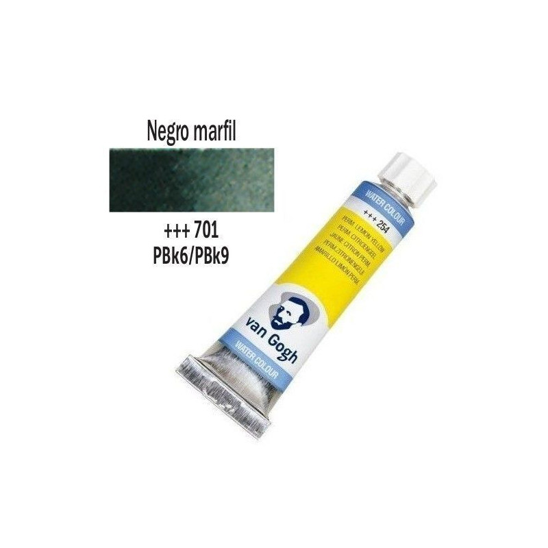 ACUA. V. GOGH TUBO 10 ml (701) NEGRO MARFIL