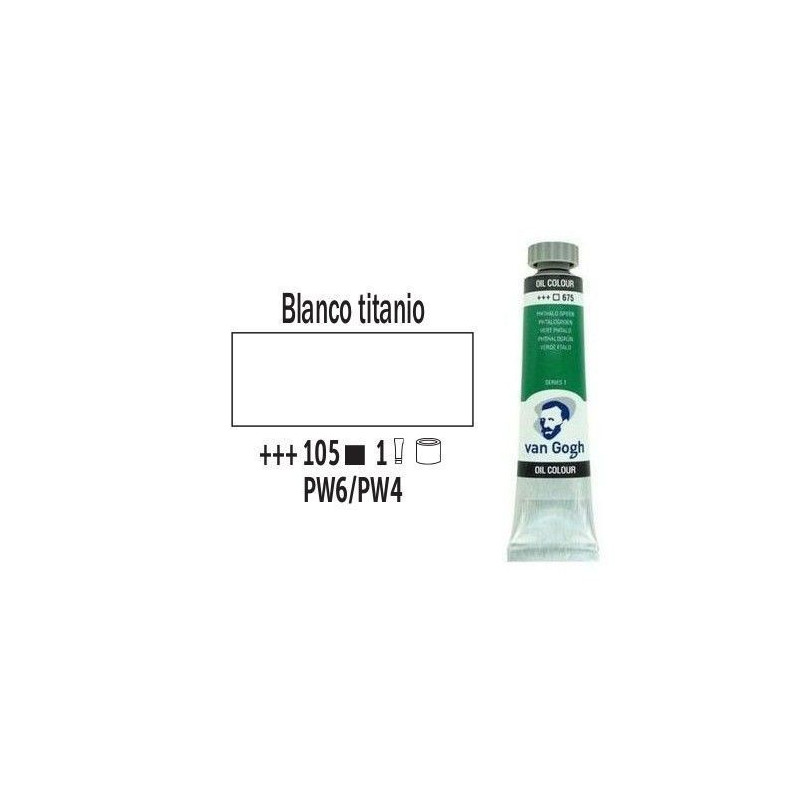 OLEO 20 ml VAN GOGH (105) BLANCO TITANIO