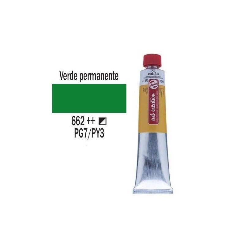 OLEO 200 ml T. ART CREAT. (662) VERDE PERMAN.