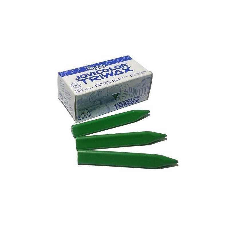 TRIWAX JOVICOLOR 12 CERAS VERDE CLARO