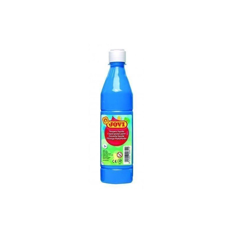 TEMPERA JOVI 500 ml AZUL CYAN