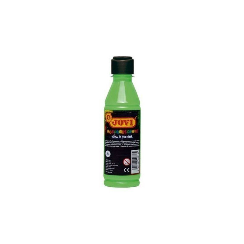 TEMPERA FOSFORESCENTE 250 ml VERDE