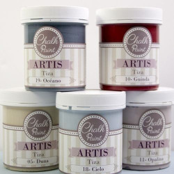 PINTURA TIZA ARTIS 250 ml (01) BLANCO NIEVE